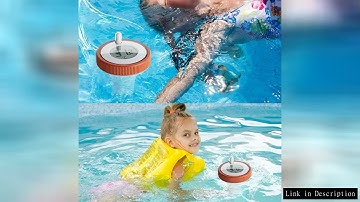 Wireless Floating Pool Thermometer with Clock BT Connection LCD Display Digital Thermometer for Bath
