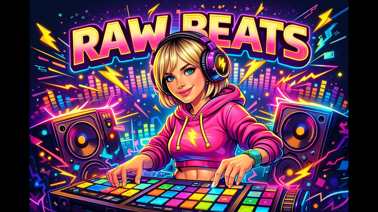 Dmc Mystic - Raw Beats (Hard speed melodic hardbass Large DJ 12inch mix)