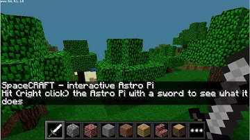Interactive Minecraft Sense HAT