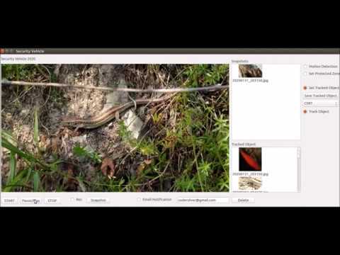 OpenCV tracking the nature - CSRT successes and failures