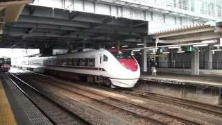 北越急行681系2000番台N02編成+N12編成はくたか11号越後湯沢行き発車