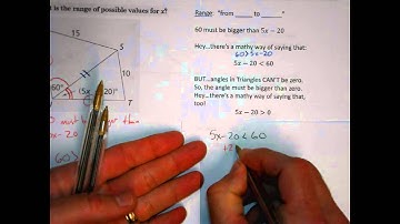 Inequalities in 2 Triangles - Hinge Theorem (5-7)