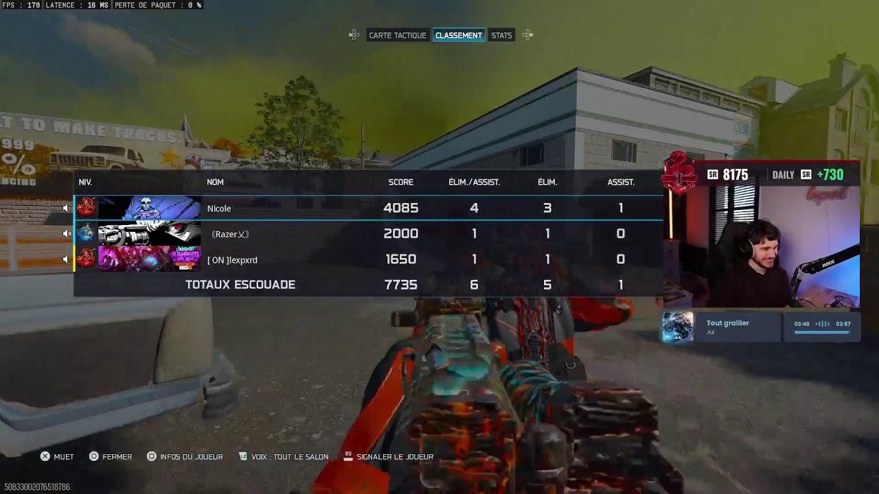 Diffusion en direct de lexpxrd