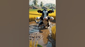 sapi joget lucu sapi di sawah #sapi #joget #lucu #shorts #sapilucu #sapigemuk