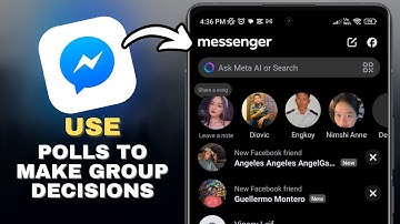 How to Use Messenger Polls to Make Group Decisions in SECONDS!
