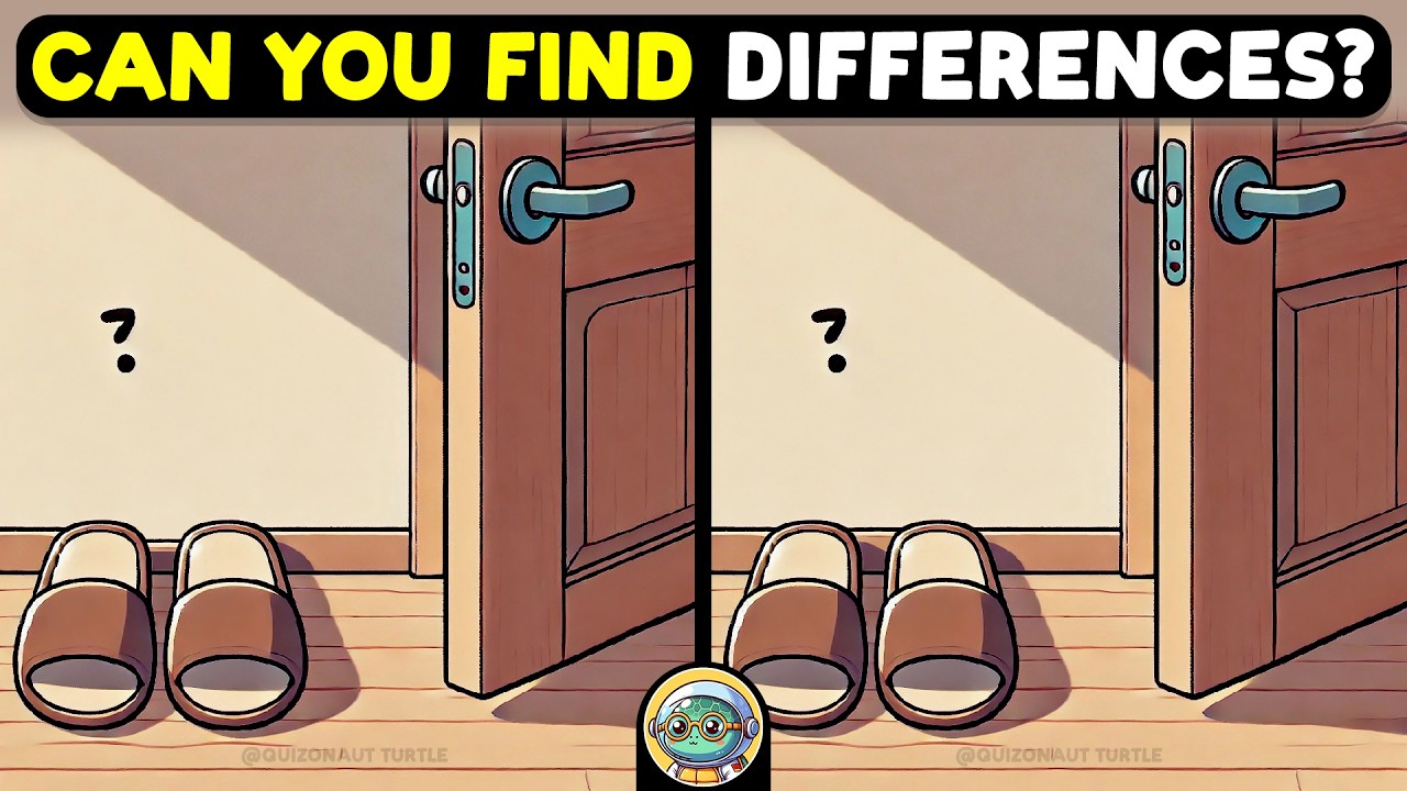 🐢🧩 Find The Difference | Visual Wizards Wanted 🧩🐢 | Quizonaut Turtle