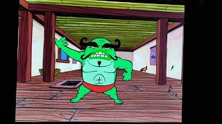 Sandy Vs Master Udon Muscle Growth