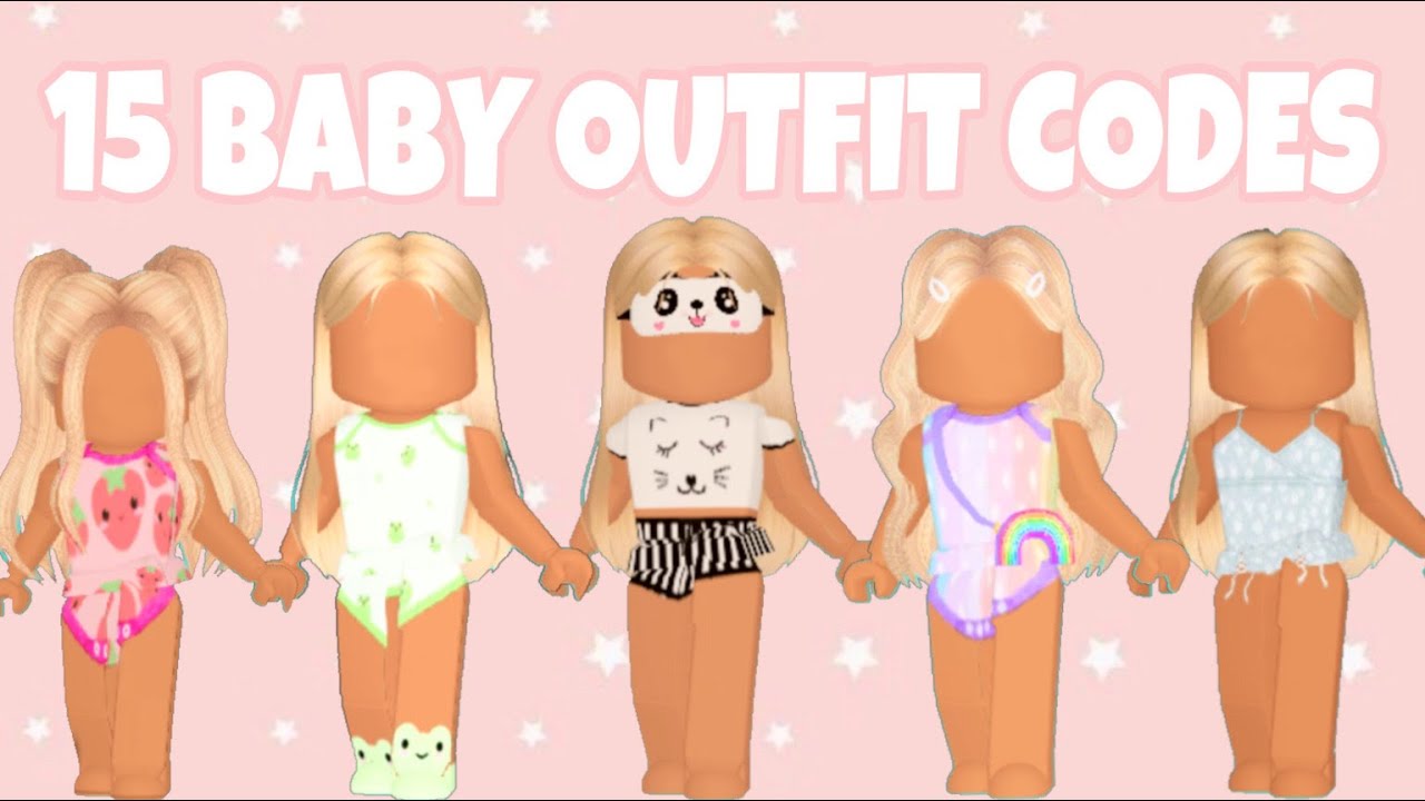 BABY outfits & codes for bloxburg |SiimplyDiiana - YouTube