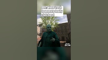 the trash teammate clutching up #gaming #callofduty #meme #funny #relateable #mw2022 #shorts