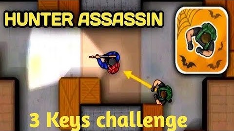 Hunter Assassin 3 Keys Challenge | Can I Survive the Impossible ? | AH buddies