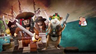GFORCE arrives into harmony's way! (LEGO PIRATES OF THE CARIBBEAN)