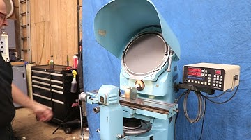 14" JONES & LAMSON OPTICAL COMPARATOR & MEASURING MACHINE