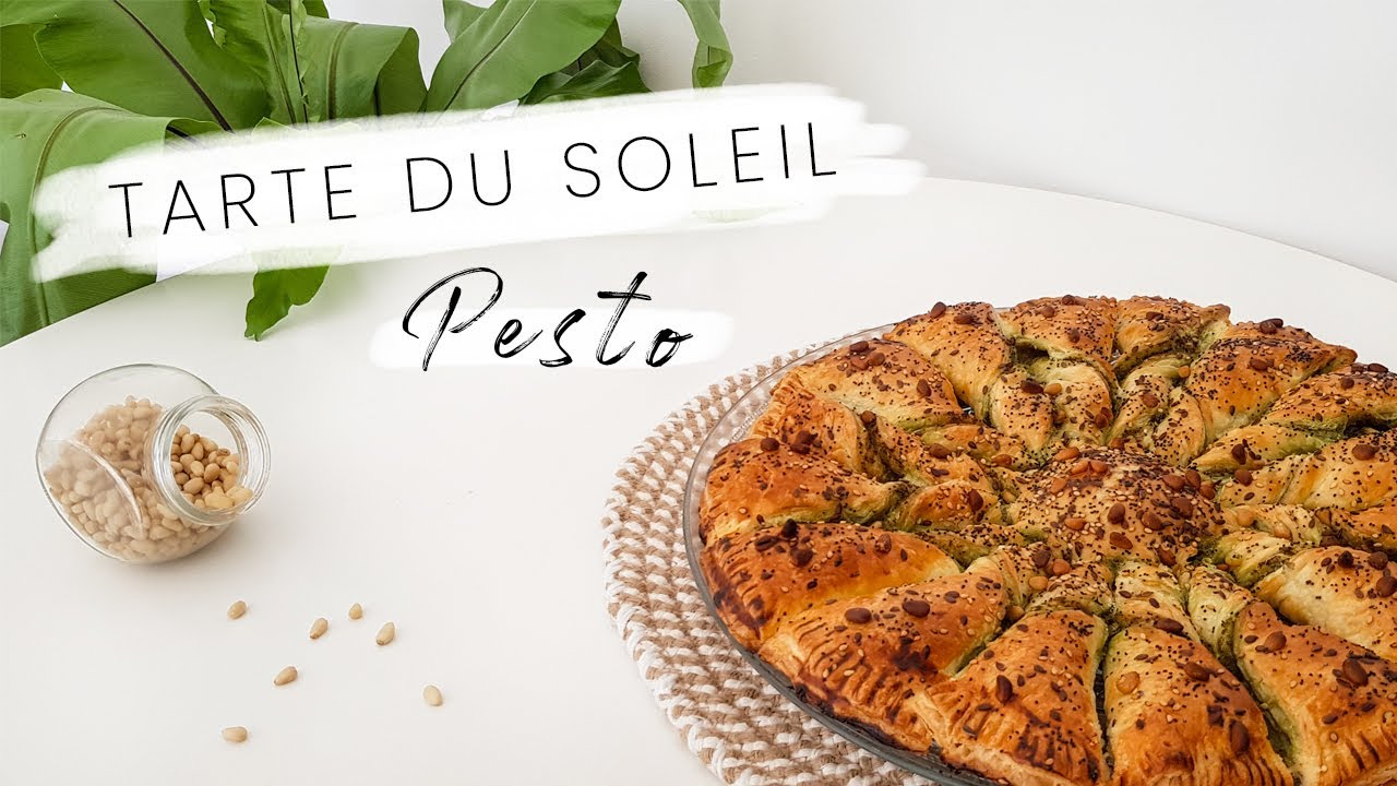 Tarte du Soleil au Pesto & Pignons de pin