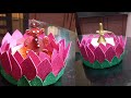 How to make Makhar Decoration ideas at home ||Ganapati Decoration ideas