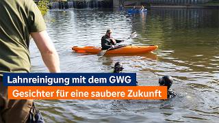 Dem Geld auf der Spur - Lahnreinigung mit dem Grün-Weiß Gießen e.V.