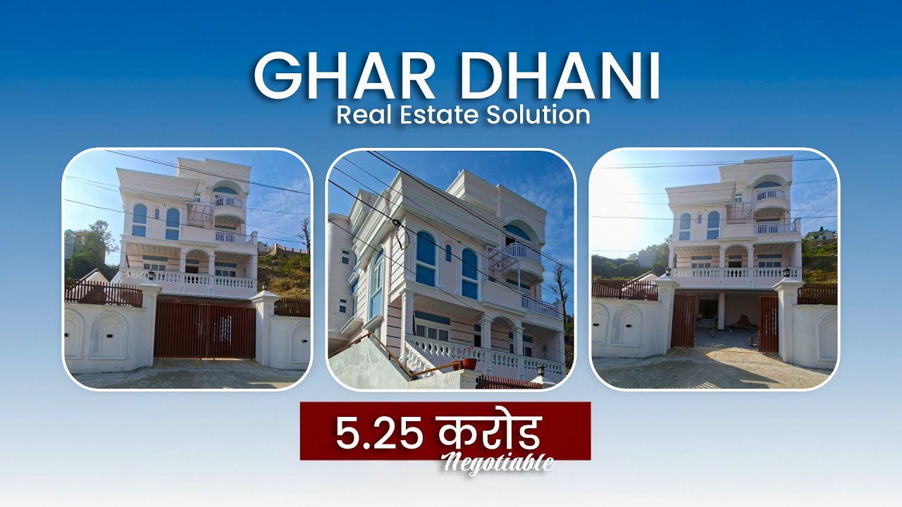 Luxurious 6BHK Semi-Bungalow for Sale in Budhanilkantha!