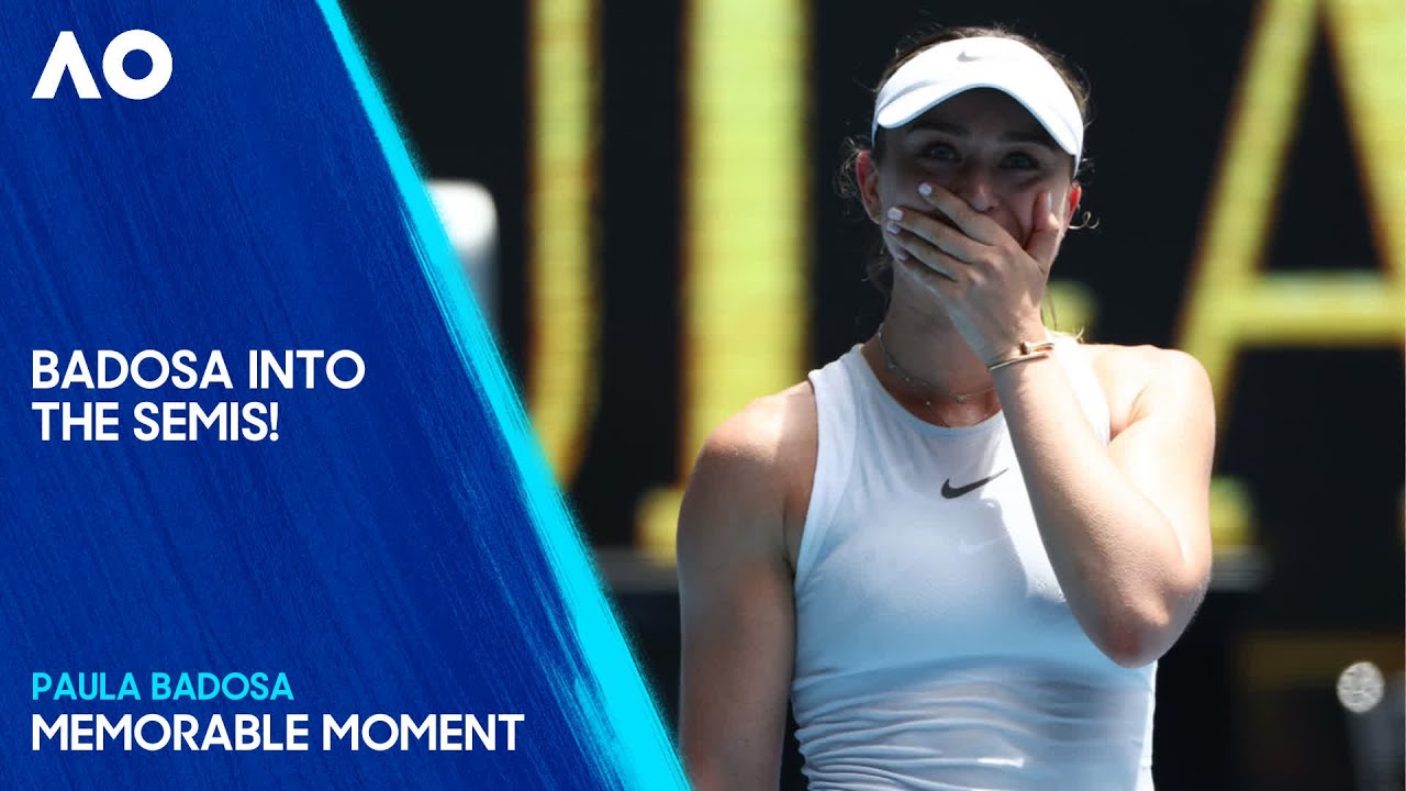 Paula Badosa Reaches Her FIRST Grand Slam Semifinal! | Australian Open 2025