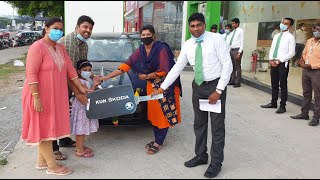 Taking Delivery of Our First Car | Cake Cutting, Doing Pooja, Walkaround & Driving Video