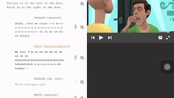 How to do a glitch on plotagon