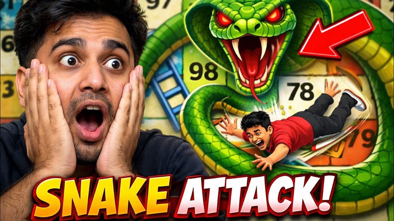 “Snake ne Dhokha De Diya 😭 | Epic Fail in Snake & Ladder”