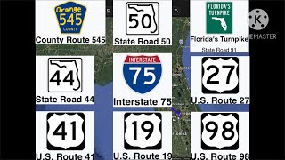 Driving from The Four Corners Area to The Capital Of Florida