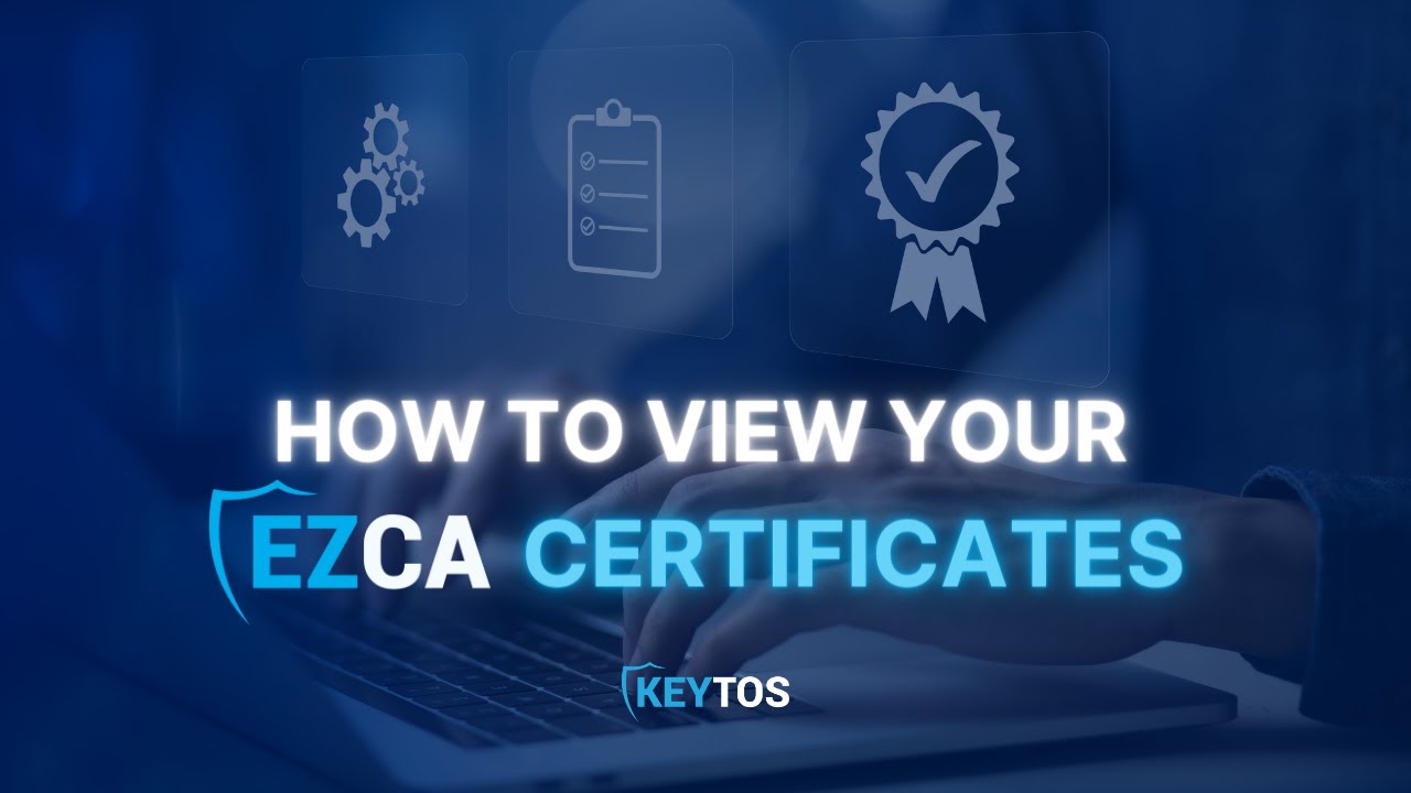 How To View EZCA Certificates in your Cloud PKI - YouTube