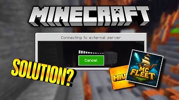 Minecraft Connecting to External Server Problem | Mcfleet issue #mcfleet 
