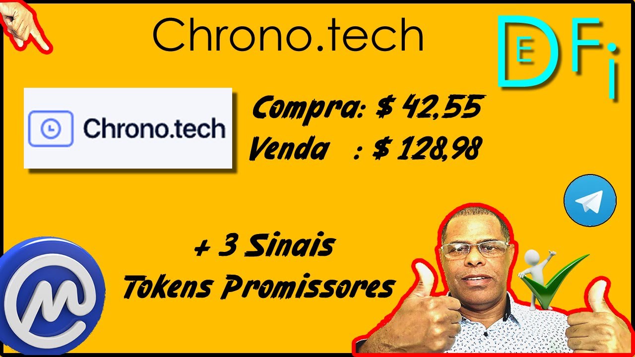 Chrono.tech TOKEN 300% DE LUCRO E + 3 SINAIS REDE BSC