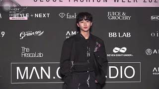[4k] Park JiBin 박지빈  2025 s/s 서울패션위크 만지스튜디오man.g stu:dio