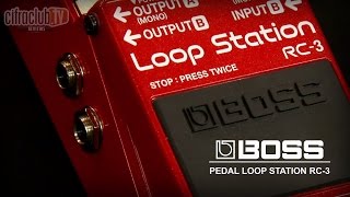 DISCOVER THE BOSS LOOP STATION RC3 PEDAL - YouTube