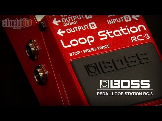 DISCOVER THE BOSS LOOP STATION RC3 PEDAL - YouTube