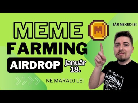 Hogyan kapjatok TI is MEMELAND AIRDROP-ot - Memecoin Farming Airdrop 18.-án - FONTOS MEGNÉZNED EZT!🪂