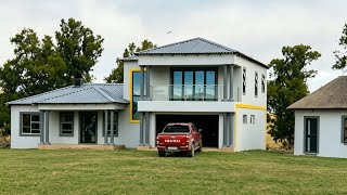 Visiting home with baby Iya|| Site visit|project in progress 