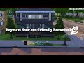 Boy Next Door House Build | The Sims 4