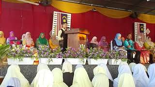 SK ISLAH 2017    UCAPAN WAKIL MURID @ MAJLIS RESTU ILMU      07092017