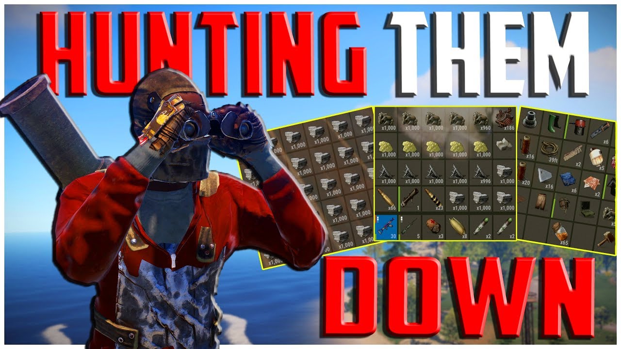 HUNTING DOWN and RAIDING TRASH Talking LOCALS || Rust 2/2 - YouTube