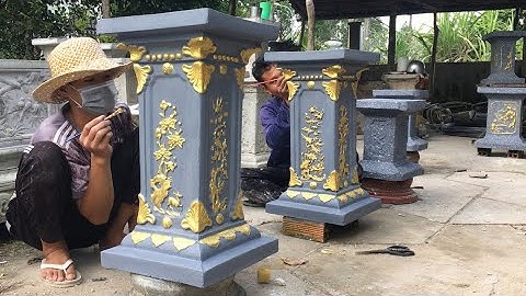 Sơn Tất Tần Tật Đôn Kê Chậu Các Loại | Chậu xi măng #168