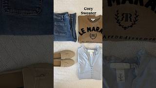 🤎🩵 Capsule wardrobe: jeans, texture and neutral colors
