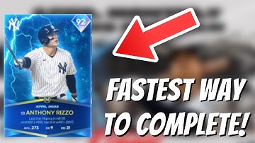 THE *FASTEST* WAY TO COMPLETE THE APRIL MONTHLY REWARDS PROGRAM! MLB The Show 22 Diamond Dynasty