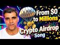 From $0 to Millions: The SECRET History of Crypto Airdrops 💸 (Official Music Video)