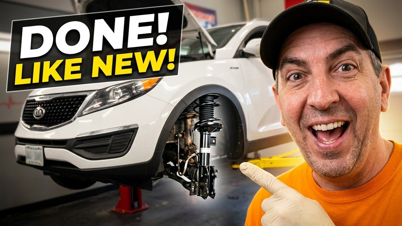 (DIY SAVE MONEY!) How To Replace 2011-2016 KIA Sportage Front Struts ...