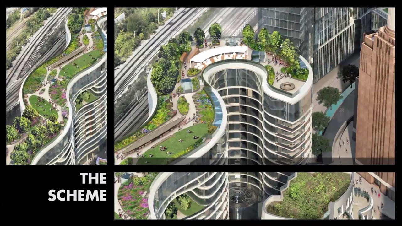 Battersea Power Station Roof Gardens YouTube