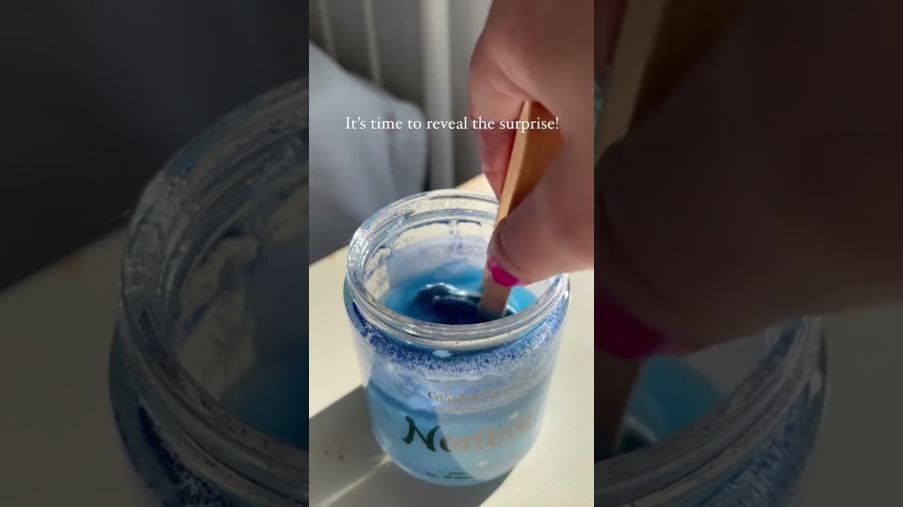 there's something special hidden inside this Wishes Candle Co. creation 😍 