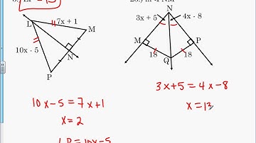5 1 Bisectors of Triangles