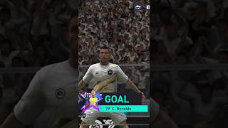 Ronaldo doing a header and scores in fifa like in real life