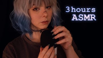 ASMR | 3 HOURS slow Mic Scratching & "Tk, Sk" Mouth Sounds for Deep Sleep - no talking