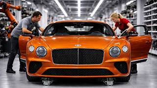 How Bentley Continental Is Handmade Inside The Crewe Factory