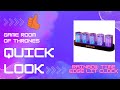 Quick look  rainbow time rgb led edge lit clock unboxing  review  testing clock rgb led