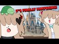 The Twins Make it to DISNEYLAND [Animation]