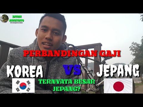 GAJI TKI KOREA VS JEPANG